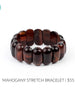 Mahogany Stretch Bracelet