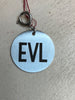 EVL Stainless Medium Coin Charm