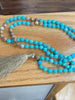 Jersey Beaded Necklace
