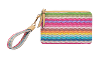 Colorful Woven Wristlet