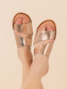 Spirited Sandals in Rose Gold
