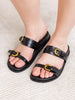 Tess Sandal in Black