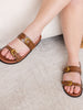 Tess Sandal in Tan