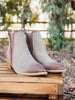 Wylie Suede Ankle Boot in Taupe