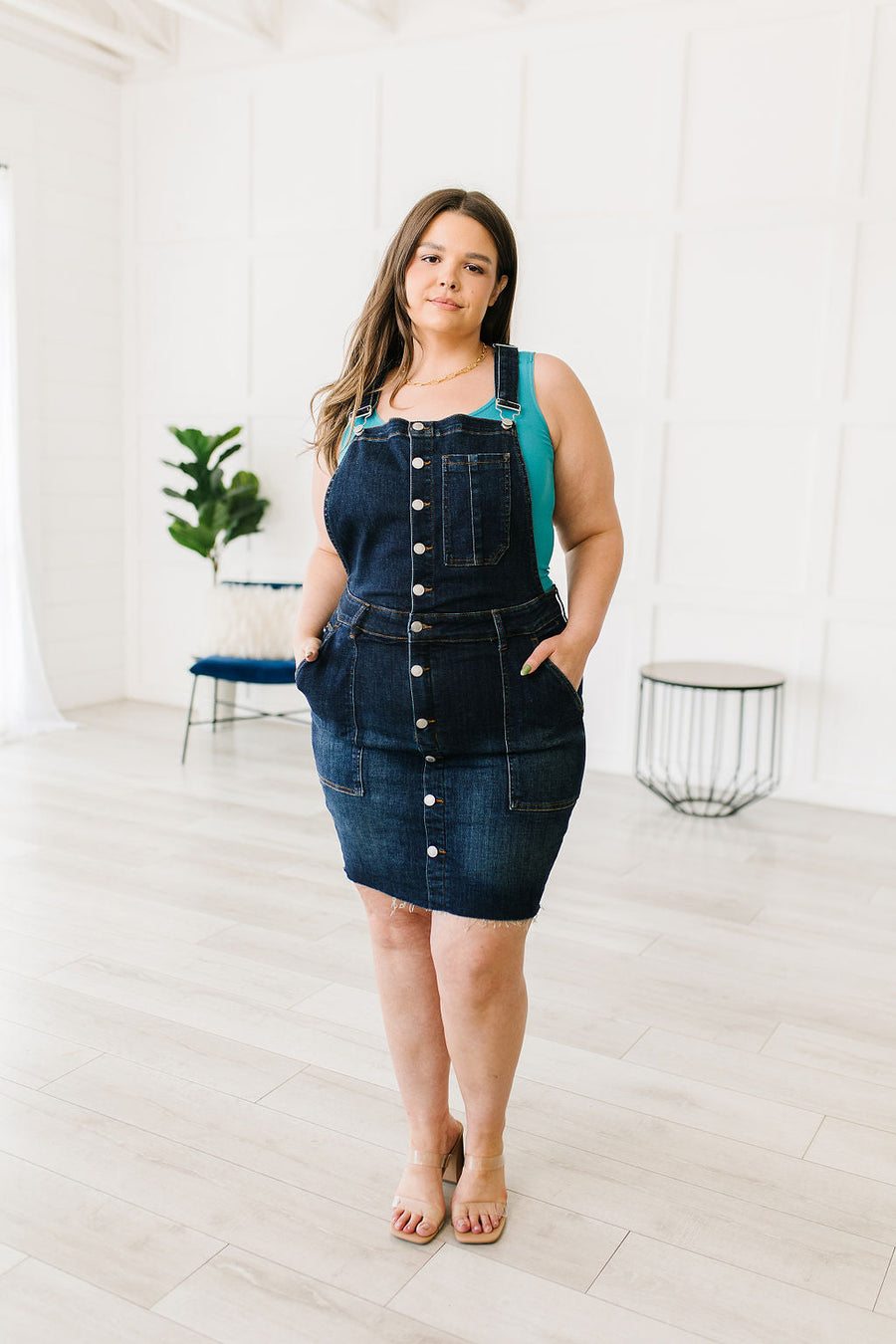 Agnes Denim Overall Dress Agnes Denim Overall Dress
