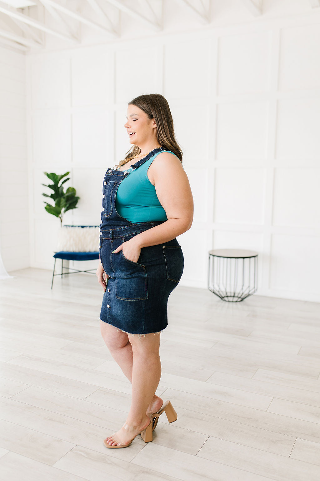 Agnes Denim Overall Dress Agnes Denim Overall Dress