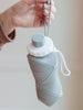 Collapsing Silicone Water Bottle in Diamond Gray