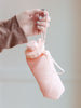 Collapsing Silicone Water Bottle in Diamond Pink