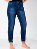Everyday Skinny Jeans~ Dark Denim Jeans-Shop-Womens-Boutique-Clothing