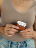 Genuine Leather Airpod Pro Protective Case in Brown