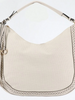 Gillian Ivory Textured Hobo Bag