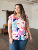 Impossible to Ignore Floral Blouse