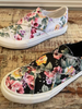 Indigo Floral Sneakers-Shop-Womens-Boutique-Clothing