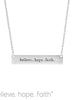 Inspirational Bar Necklace-Shop-Womens-Boutique-Clothing