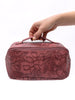 Life In Luxury Large Capacity Cosmetic Bag in Merlot