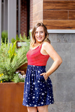 Oh My Stars & Stripes Summer Dress-Shop-Womens-Boutique-Clothing