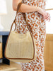 Road Less Traveled Handbag with Zipper Pouch in Coffee