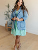 Business Brunch Denim Blazer