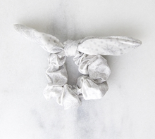 Tie Scrunchie-Gray Bandana-Shop-Womens-Boutique-Clothing