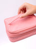 Travel Cord Organizer Case in Pink