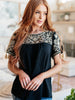 Try Again Embroidered Top