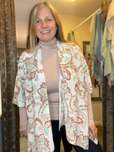 Fancy Floral Kimono Wrap