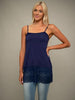 Navy Lace Extender Tank