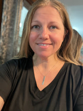 Faith Silver Bar Necklace