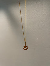 Gold Crescent Moon + Star Necklace