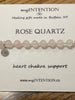 Gemstone Bracelet by My Intention in Rose Quartz