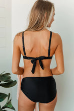 Beach Babe Black Triangle Bikini Top Swimsuit