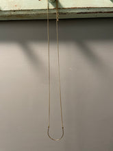 Gold U Long Necklace