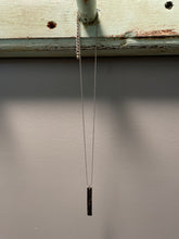 Pray Silver Bar Necklace