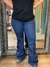 Morticia Pull On Flare Jeans
