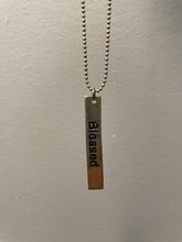 Blessed Silver Bar Necklace