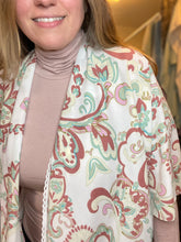 Fancy Floral Kimono Wrap