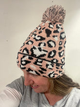 Leopard Pom Hat