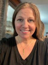 Pray Gold Bar Necklace