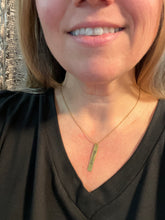 Blessed Gold Bar Necklace