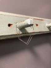 Silver V Hoop Earrings