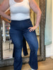 Pull On Flare Jeans